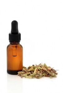 Natural Medicine Valerian Root with Bottle