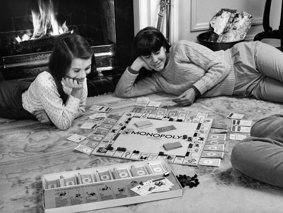 playing board games